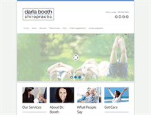 Tablet Screenshot of darlabooth.com